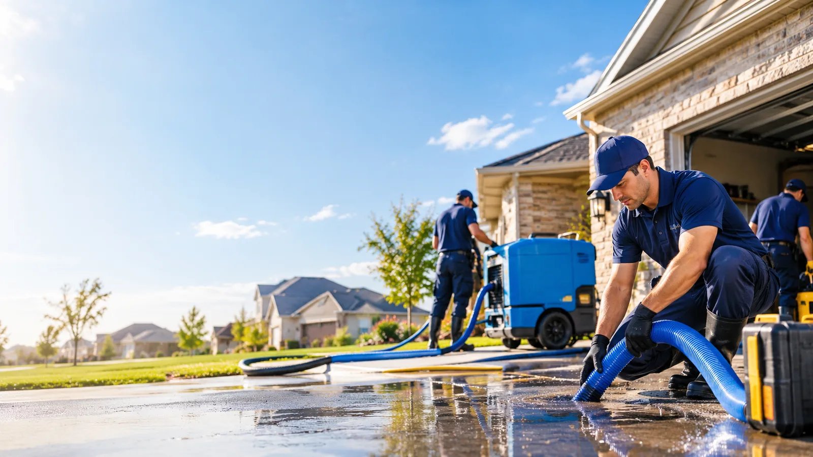 Sewage Backup Cleanup in Three Bridges, NJ near me